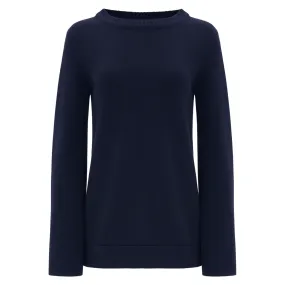 Claudine Cashmere Sweater - Navy