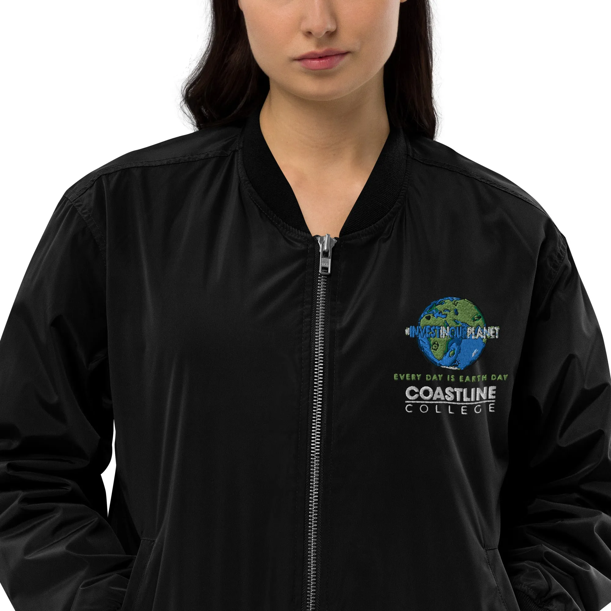 Coastline "Invest In Our Planet" Premium Recycled Bomber Jacket