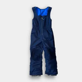 Columbia Navy Blue Snow Bib Overalls XS 6/7