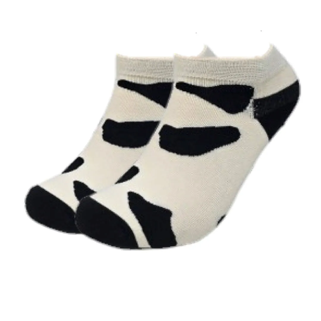 Cow Skin Patterned Socks (Adult Medium - Women's Shoe Sizes 5-10)