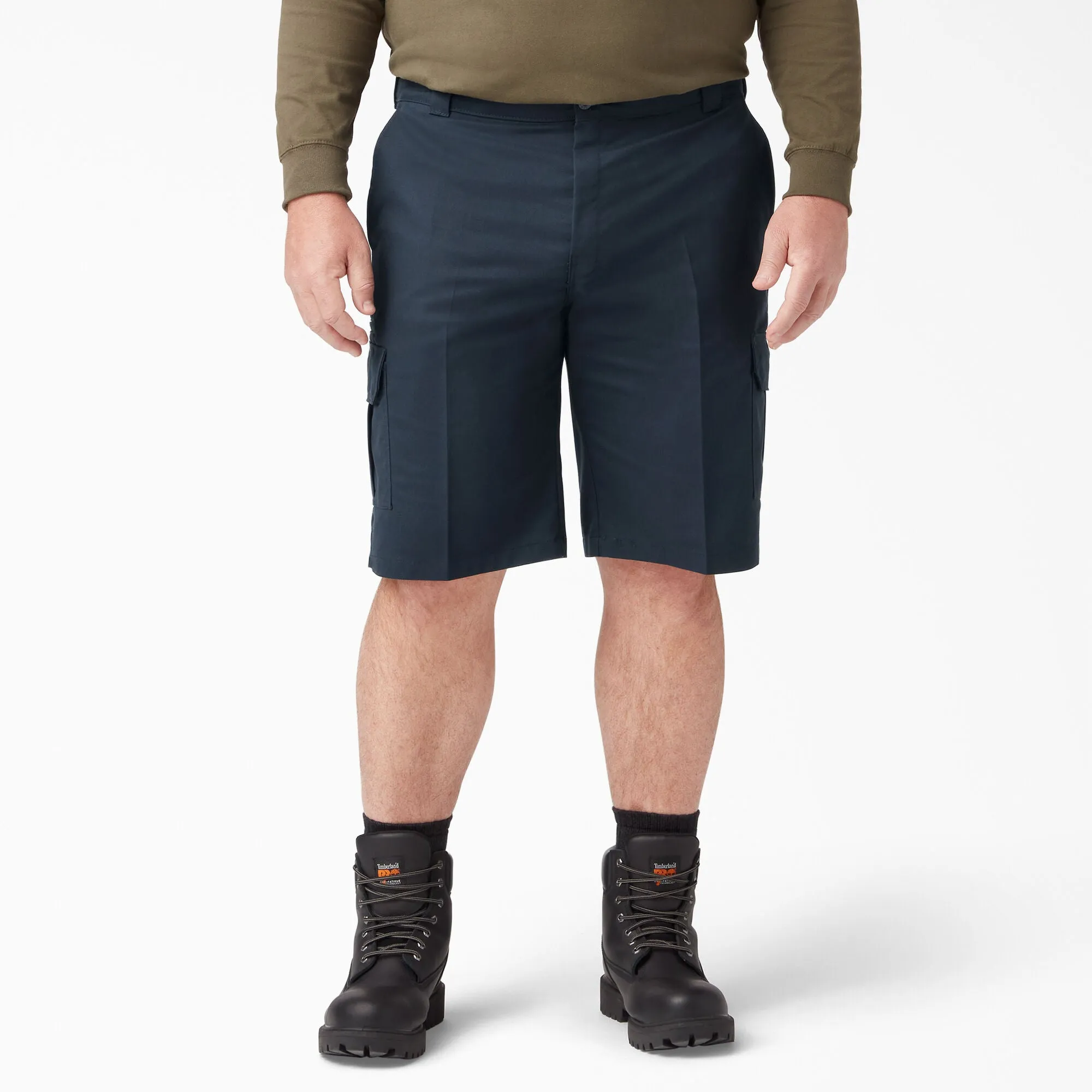 Dickies Mens WR576 Cooling Active Waist Cooling Temp IQ Multi-use Pocket Cargo Work Shorts 11"