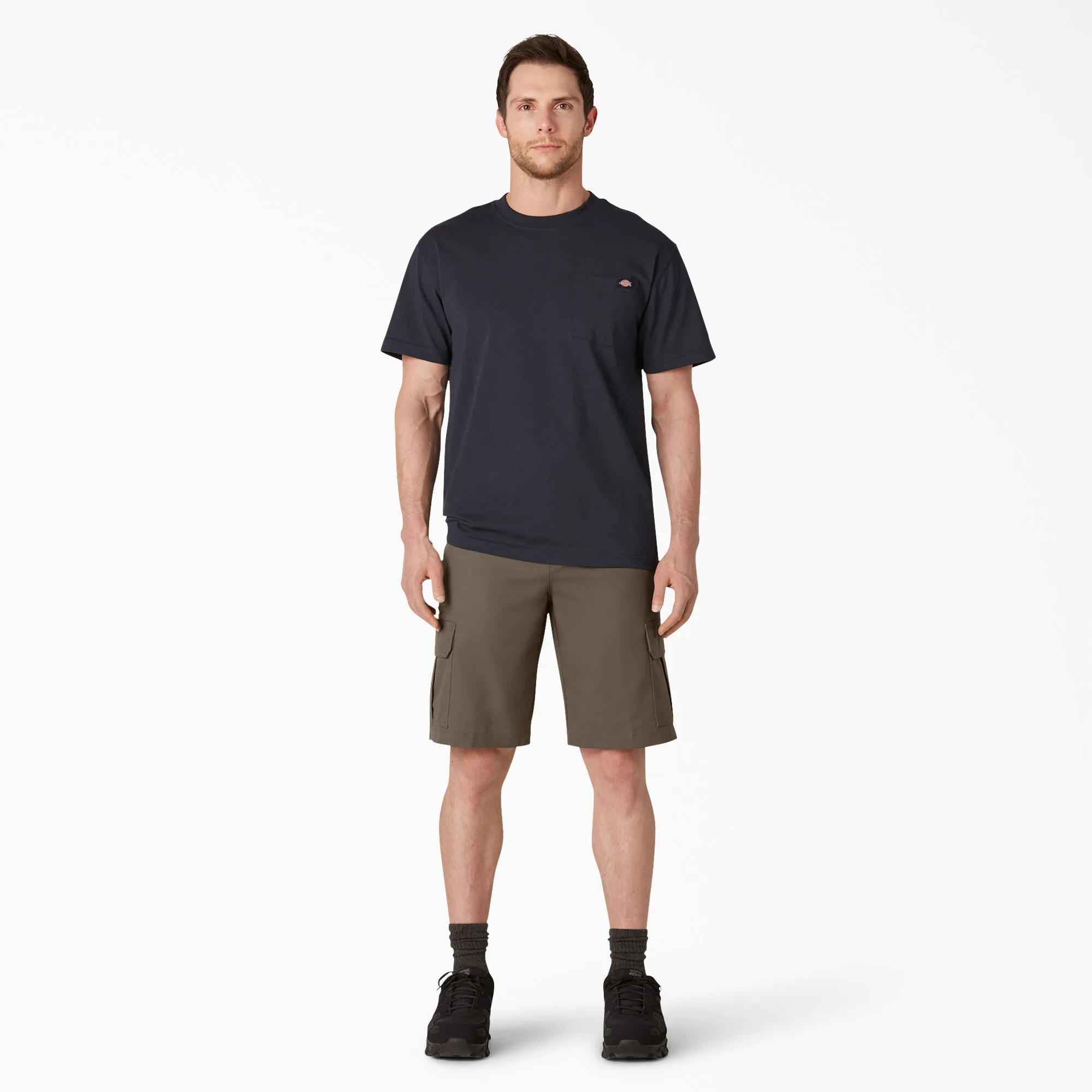 Dickies Mens WR576 Cooling Active Waist Cooling Temp IQ Multi-use Pocket Cargo Work Shorts 11"