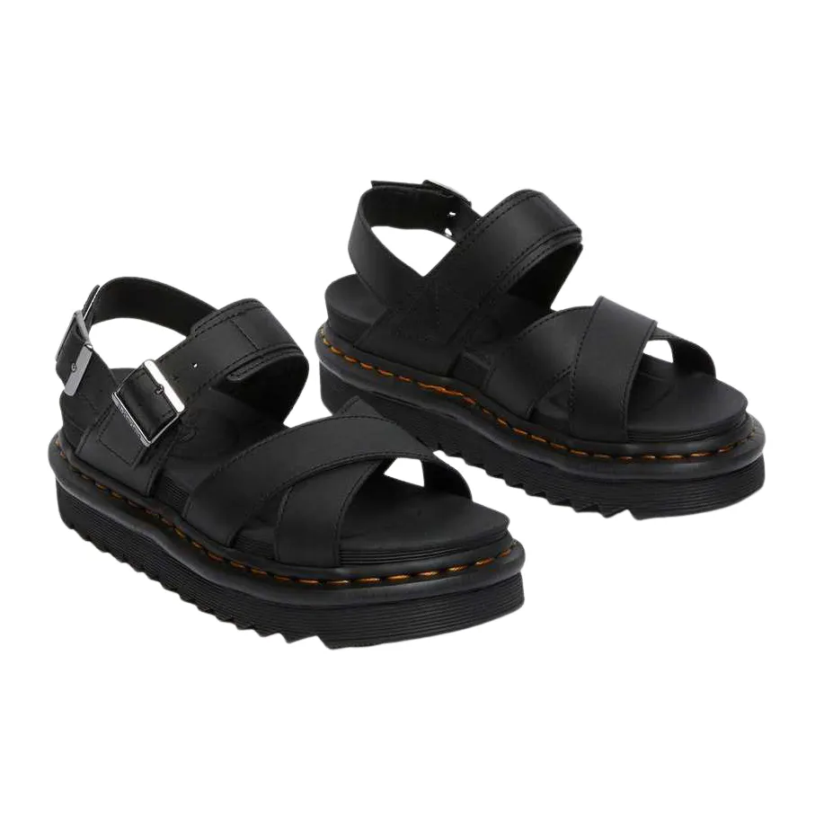 Dr.Martens Platform Sandals - Voss-11 - Black