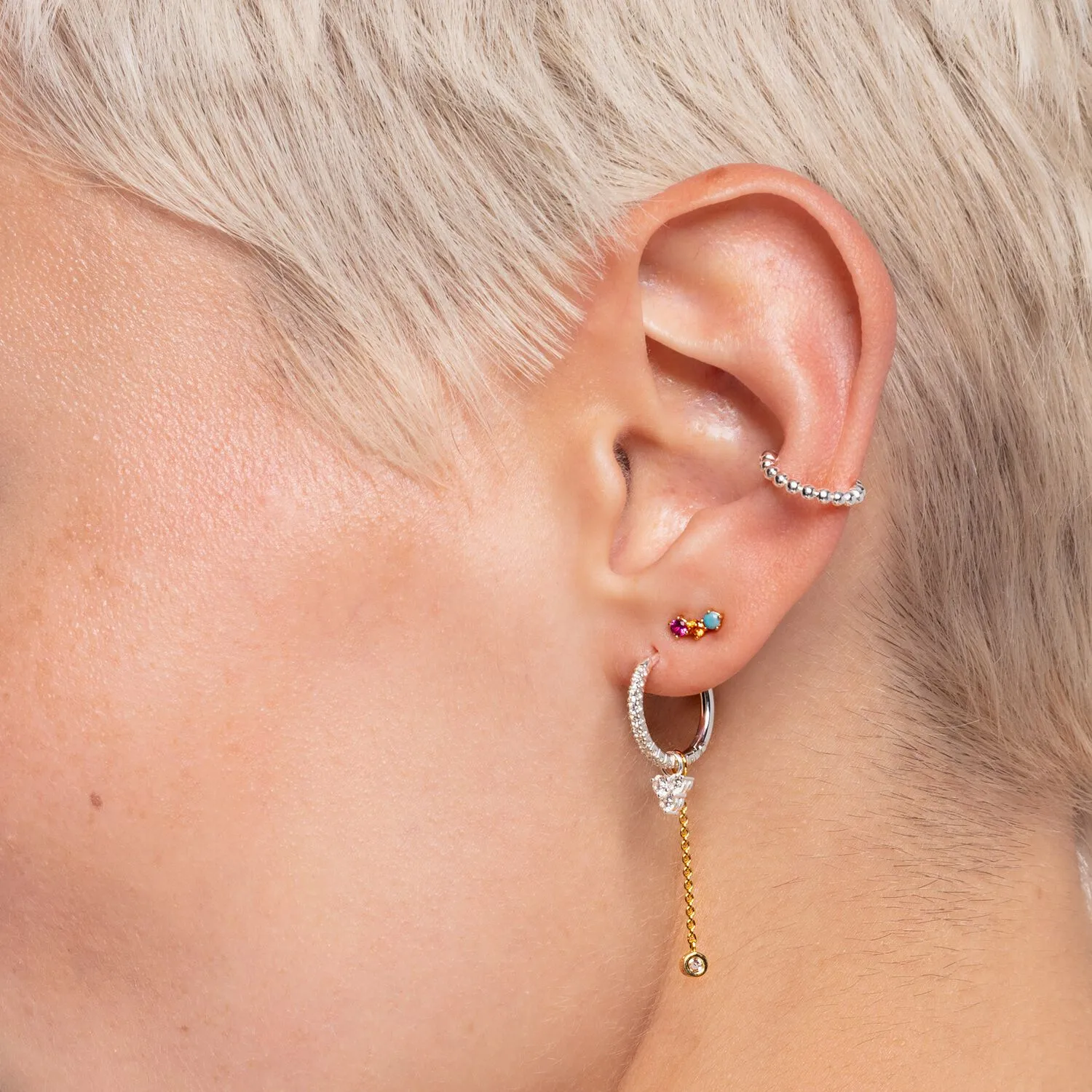 Ear Cuff Dots (Single)