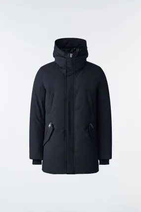 Edward 2-in-1 Down Coat With Removable Hooded Black