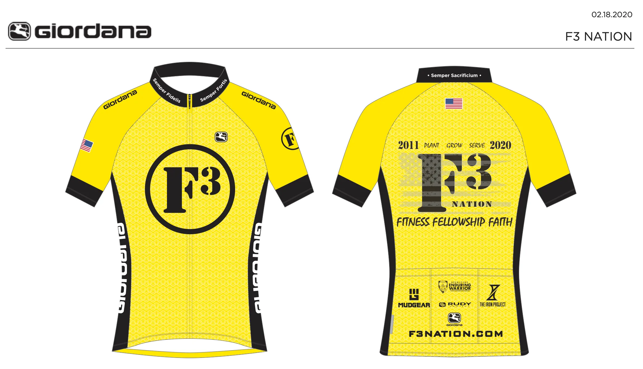 F3 2020 Cycling Kit Pre-Order September 2020