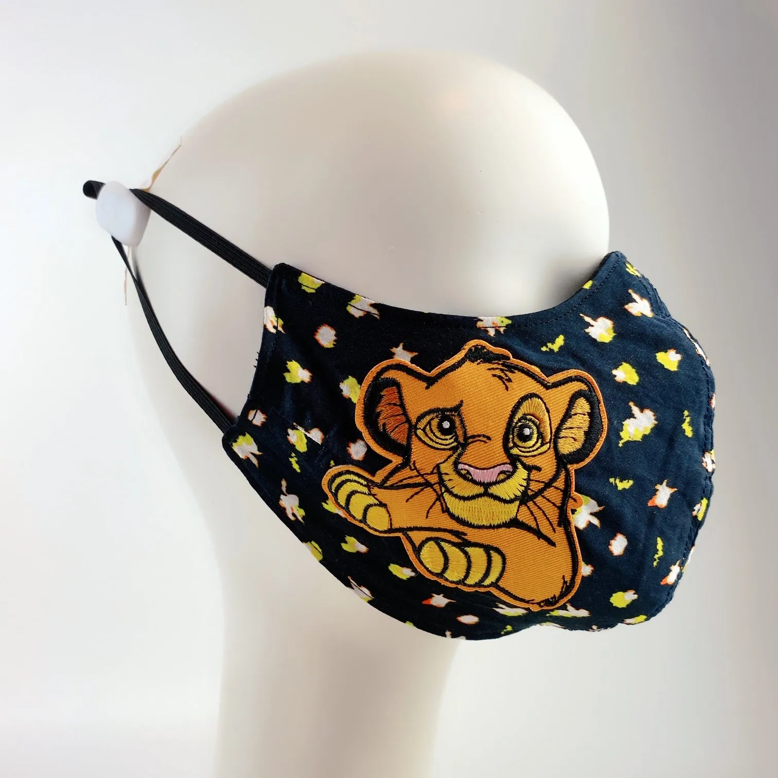 Face Mask 4 Protect Disney Lion King Simba on Flower