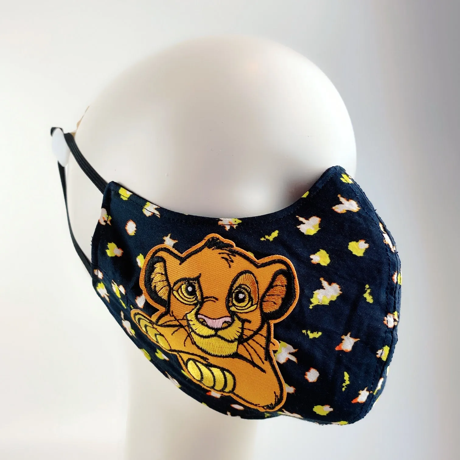 Face Mask 4 Protect Disney Lion King Simba on Flower