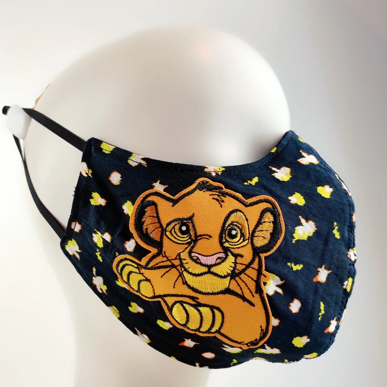 Face Mask 4 Protect Disney Lion King Simba on Flower