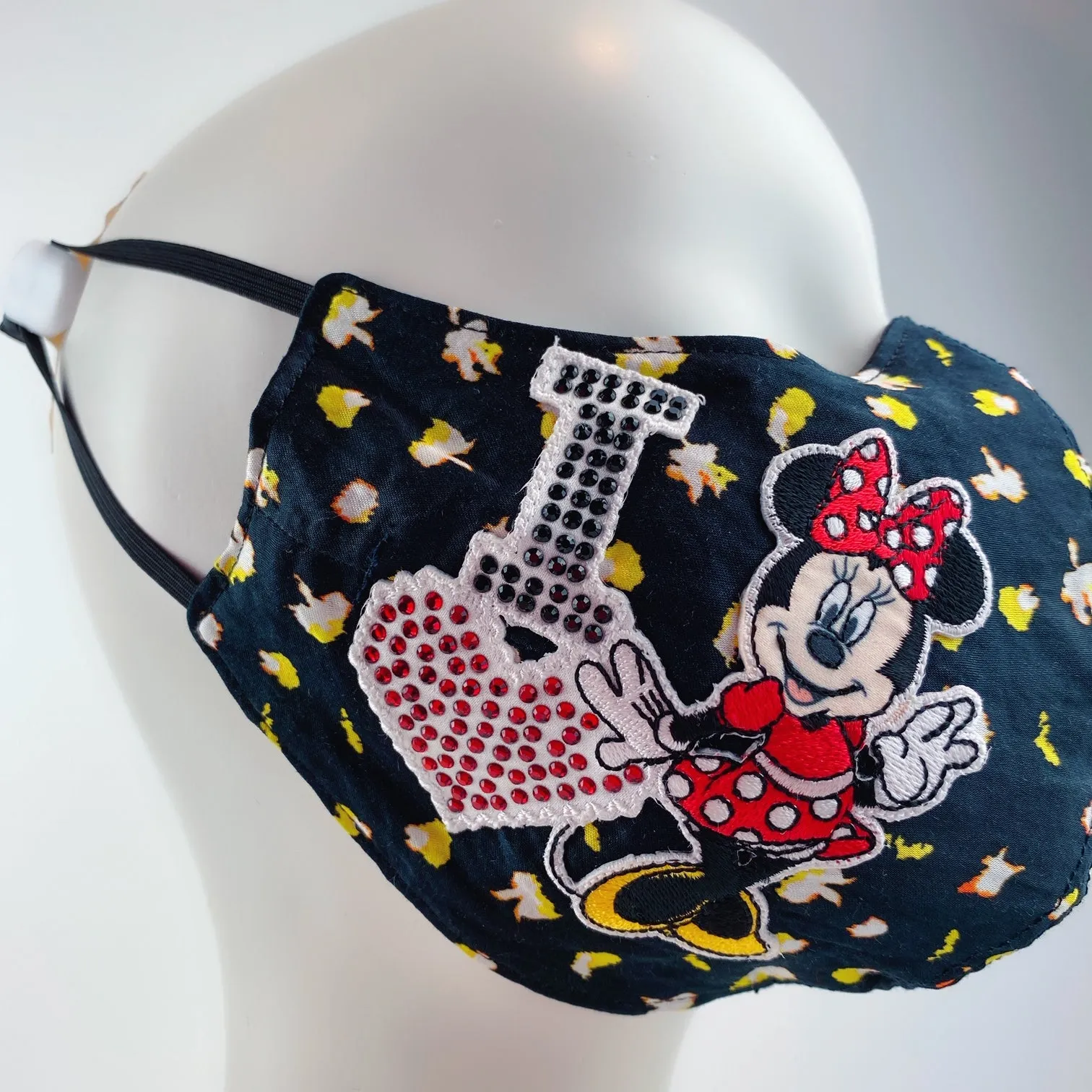 Face Mask 4 Protect Disney Minnie Mouse on Flower