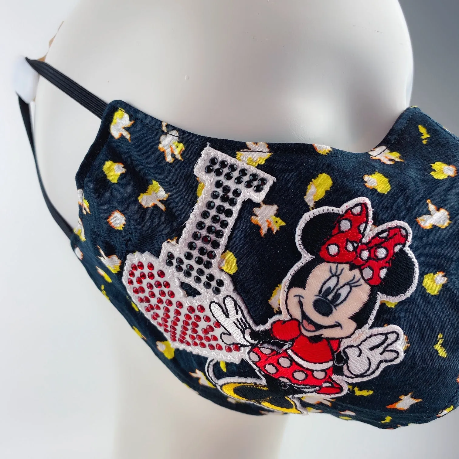 Face Mask 4 Protect Disney Minnie Mouse on Flower