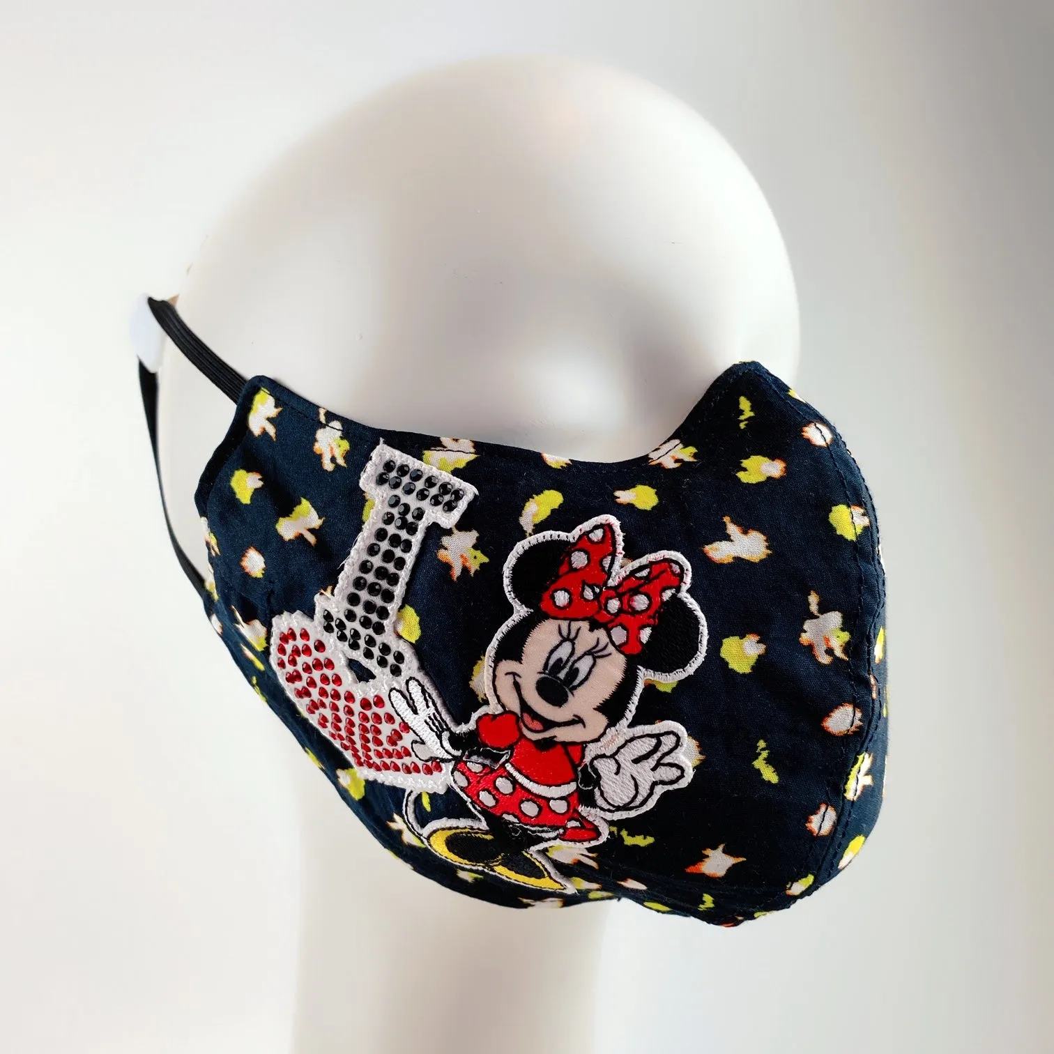 Face Mask 4 Protect Disney Minnie Mouse on Flower