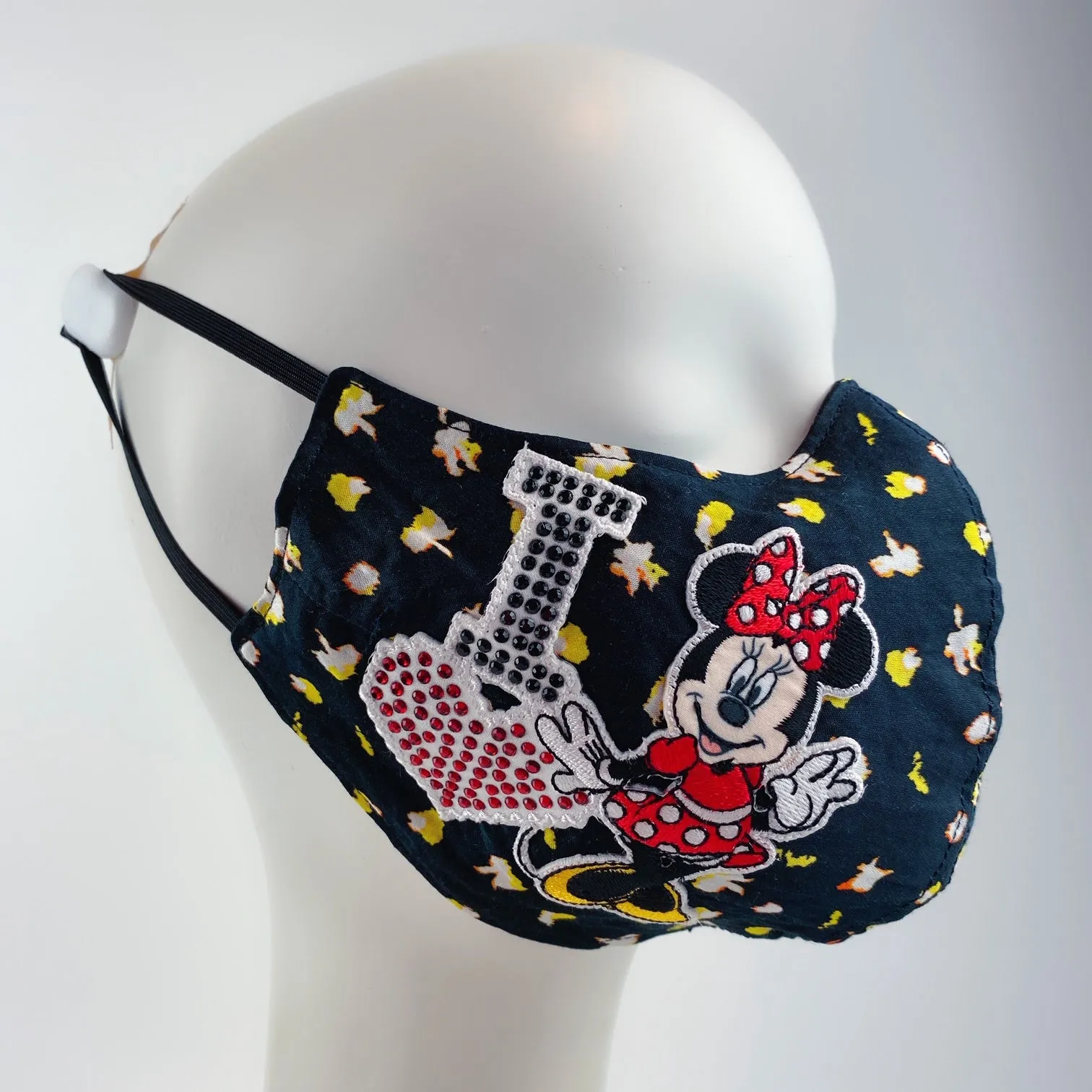 Face Mask 4 Protect Disney Minnie Mouse on Flower