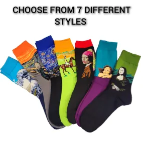 Famous Art Socks (Men's & Women's Sizes)