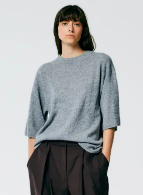 Feather Weight Cashmere Oversized Easy T-Shirt