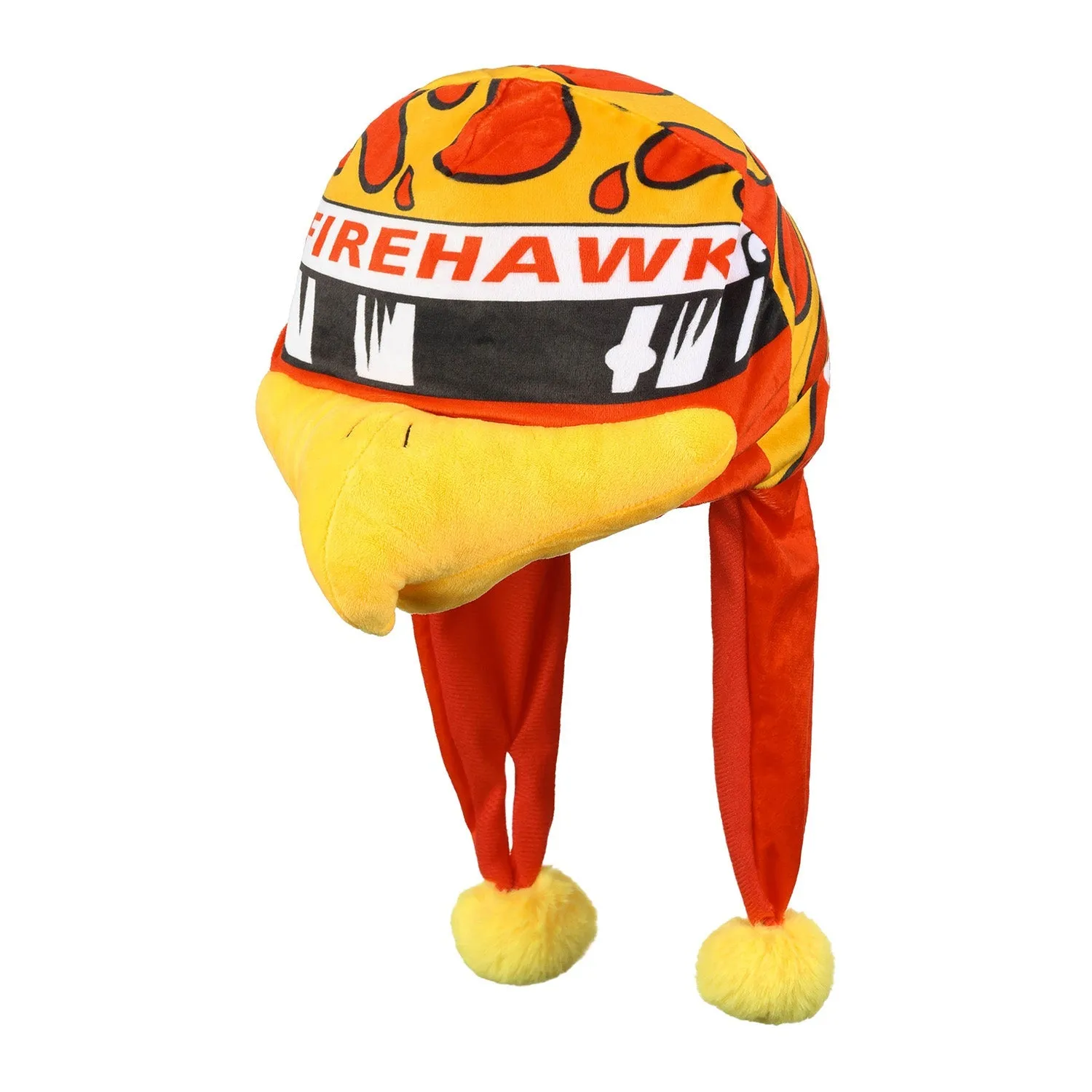 Firehawk Mascot Plush Hat