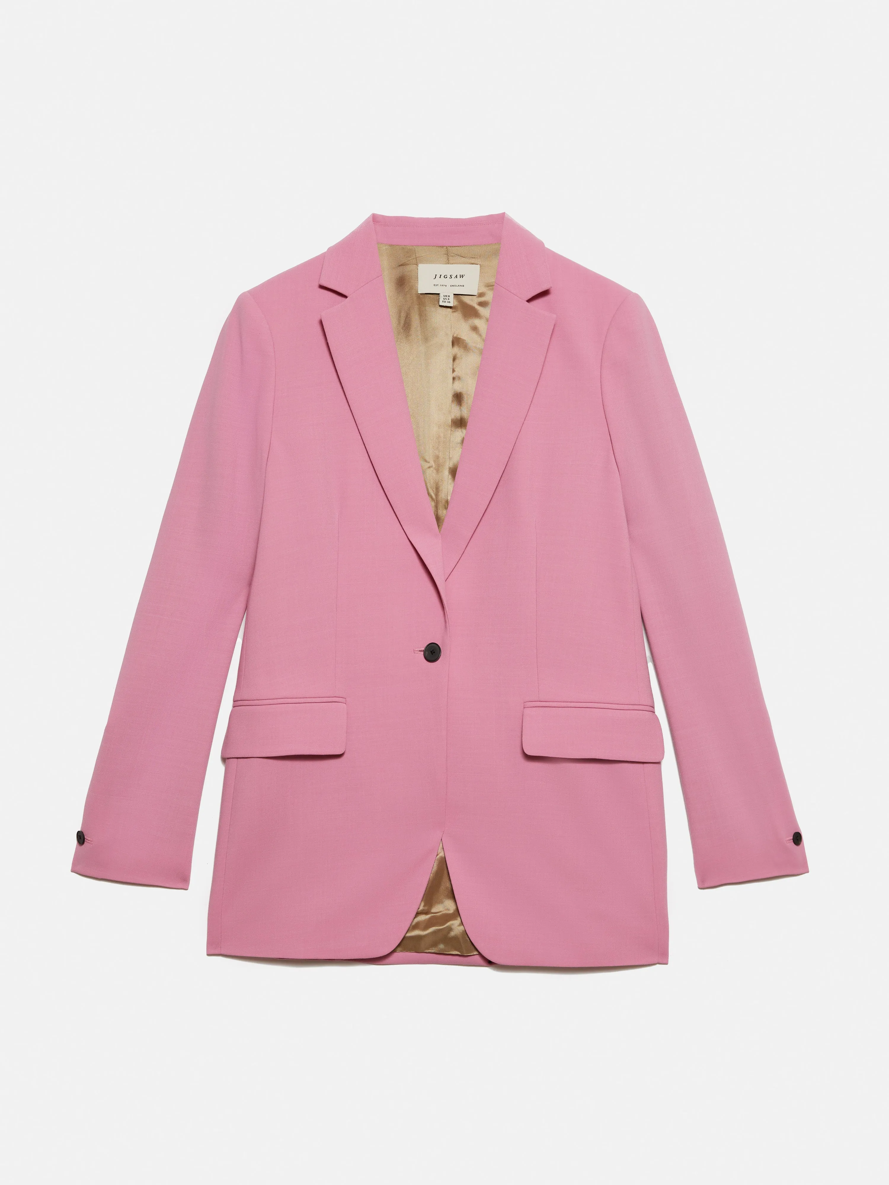 Fluid Twill Knox Jacket | Pink