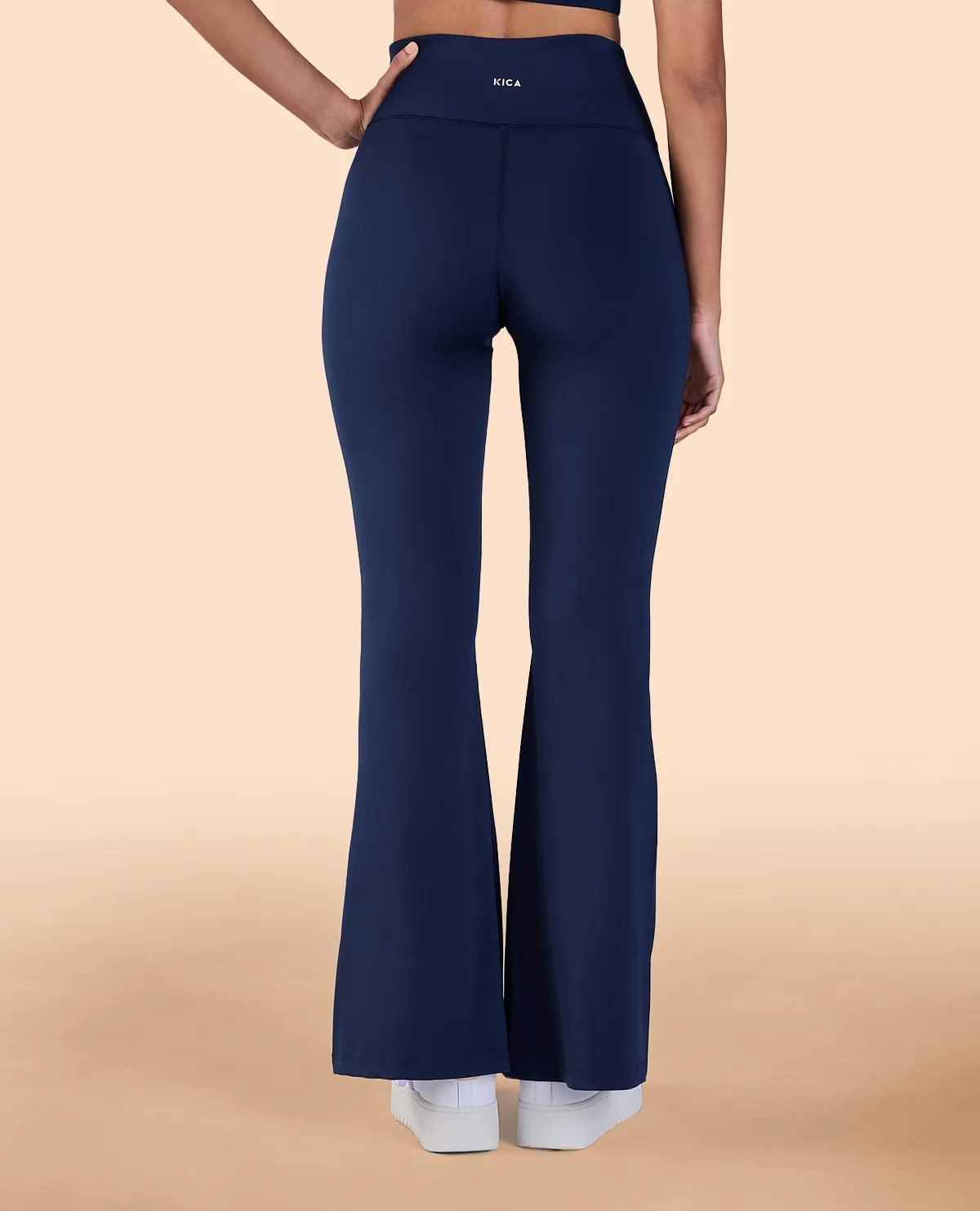 Formal Flare Pants in Second SKN Navy