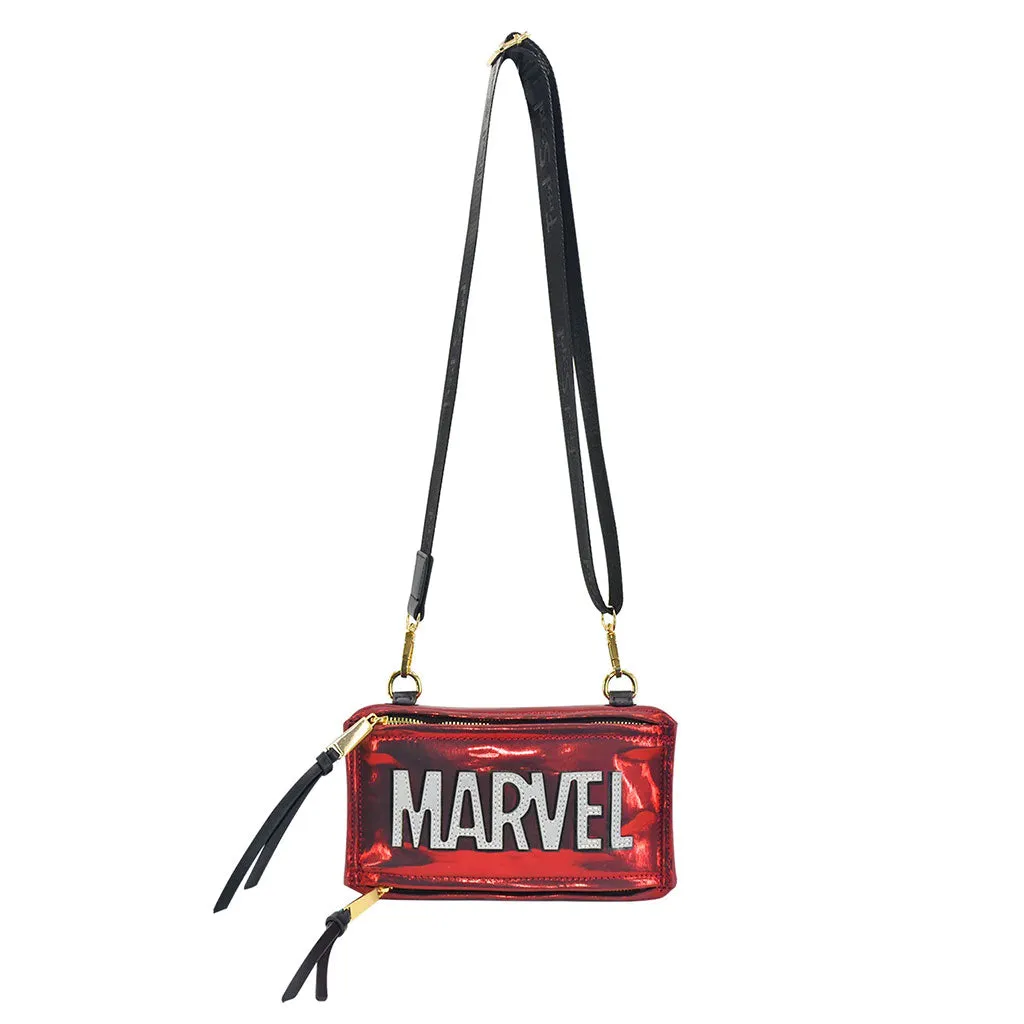 Fred Segal Marvel Brick Metallic Crossbody