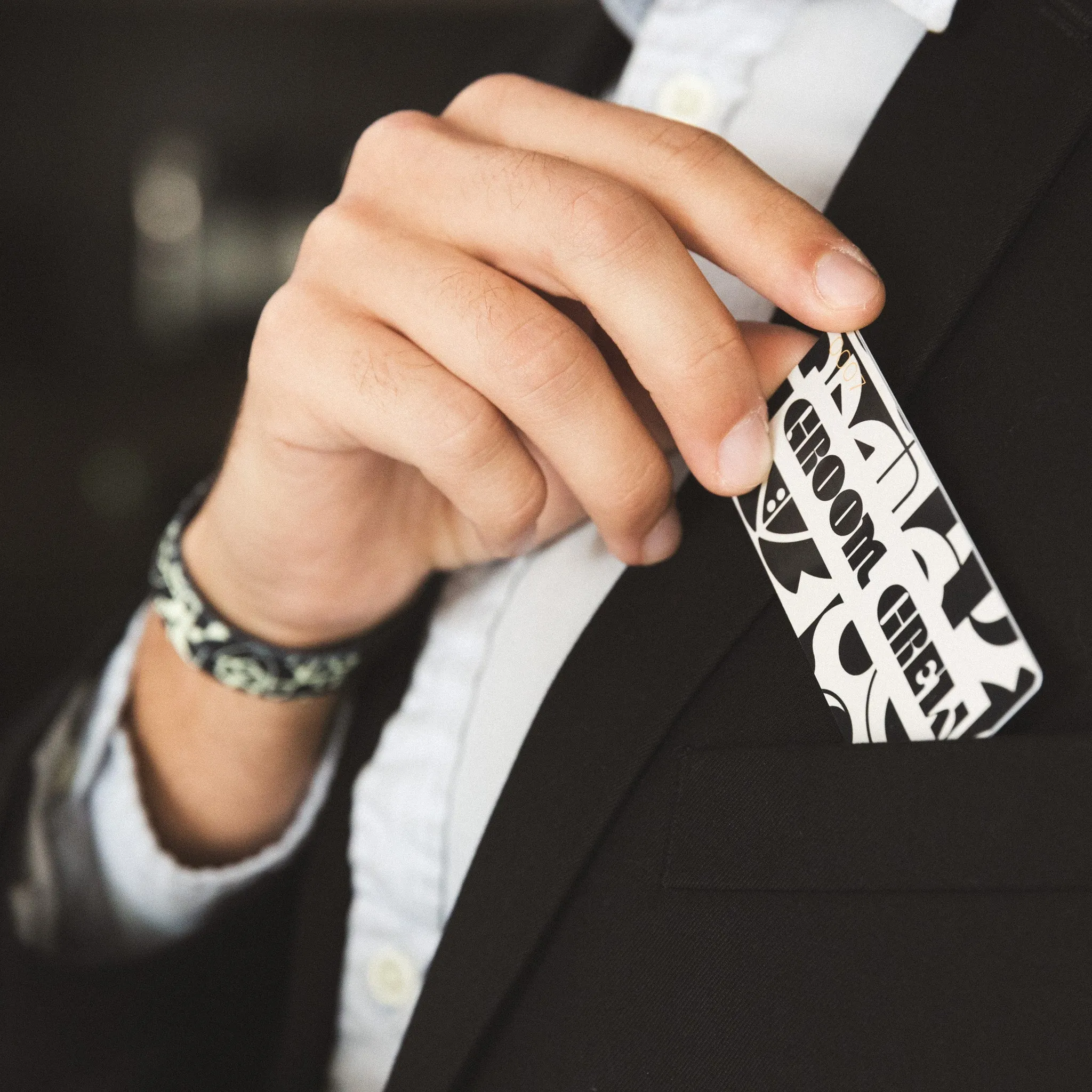 Groom Crew Bracelet