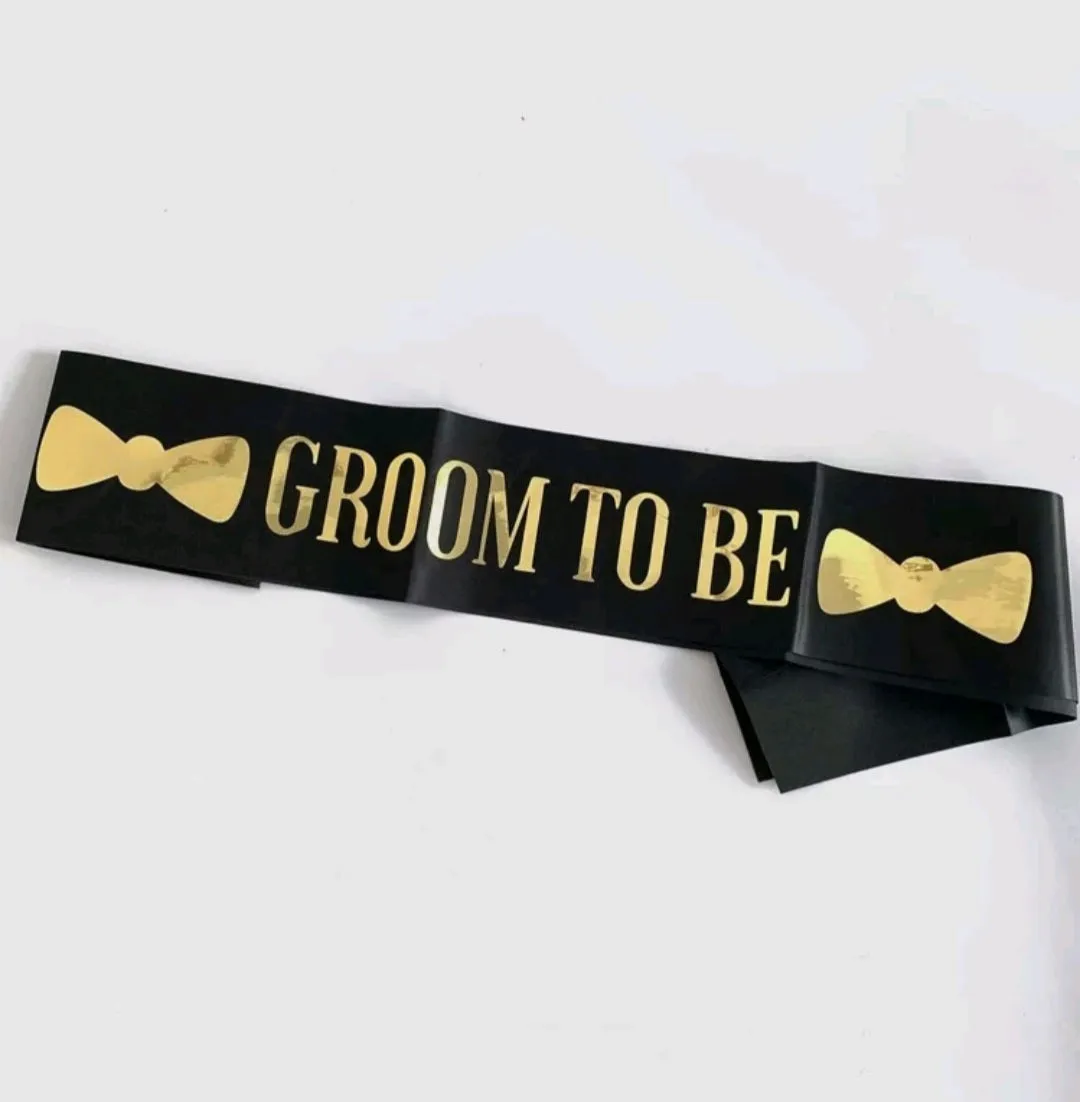 GROOM SASH