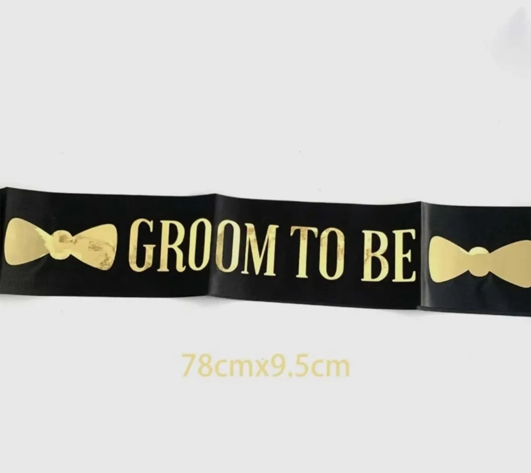 GROOM SASH