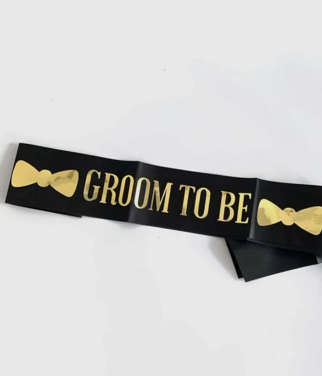 GROOM SASH