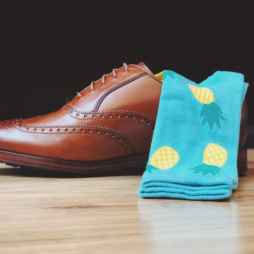 Hawaiian Pineapple Socks