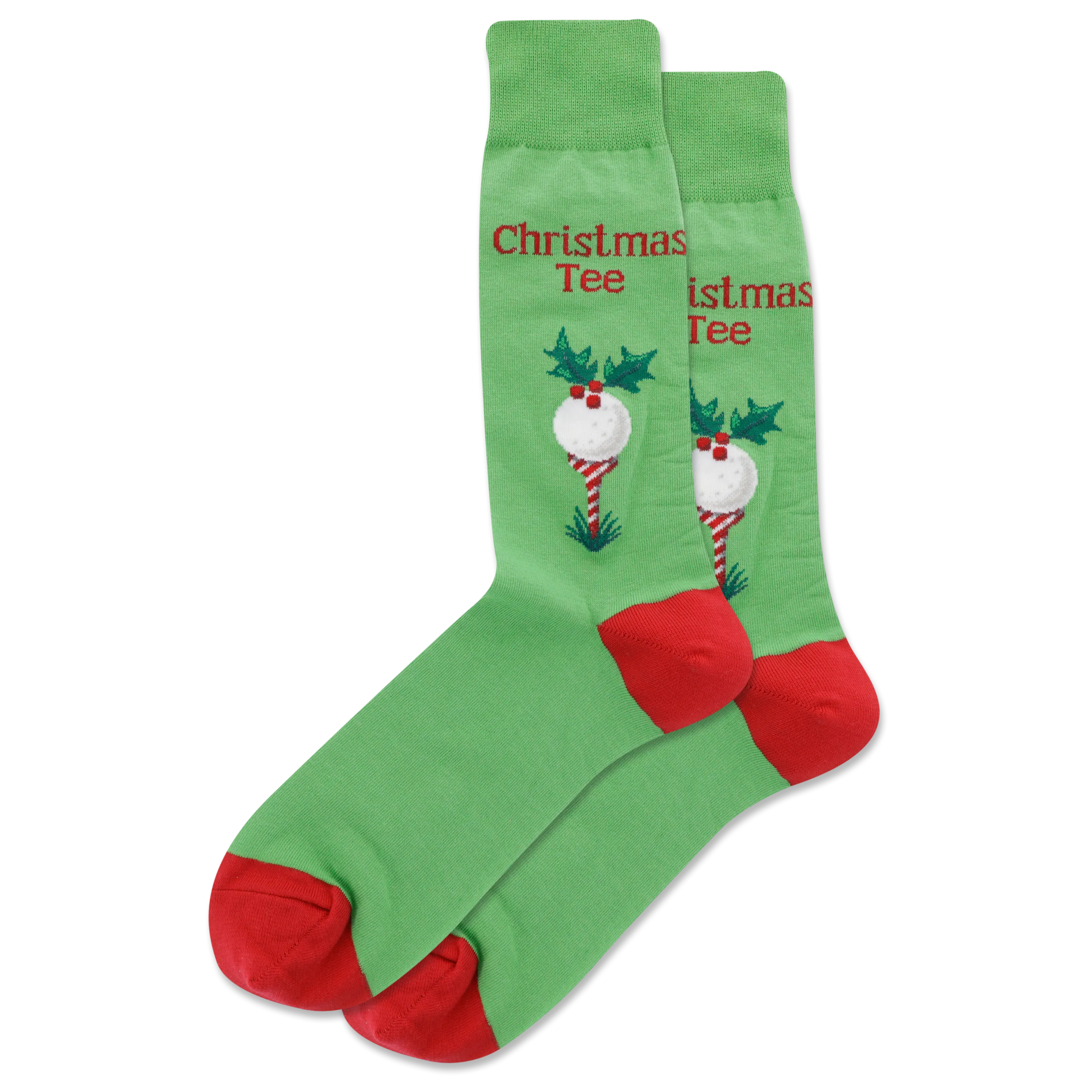 HOTSOX Men's Christmas Tee Crew Socks