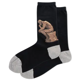 HOTSOX Women's The Thinker Crew Socks