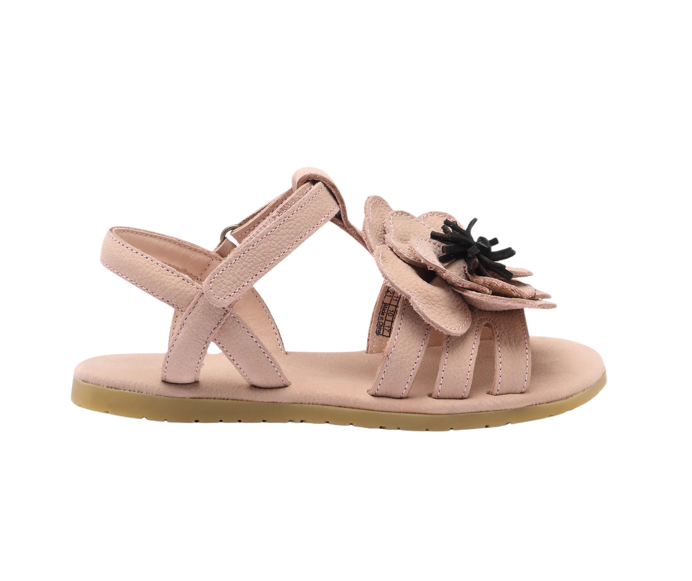 Iles Fields Sandals | Anemone | Coral Betting Leather