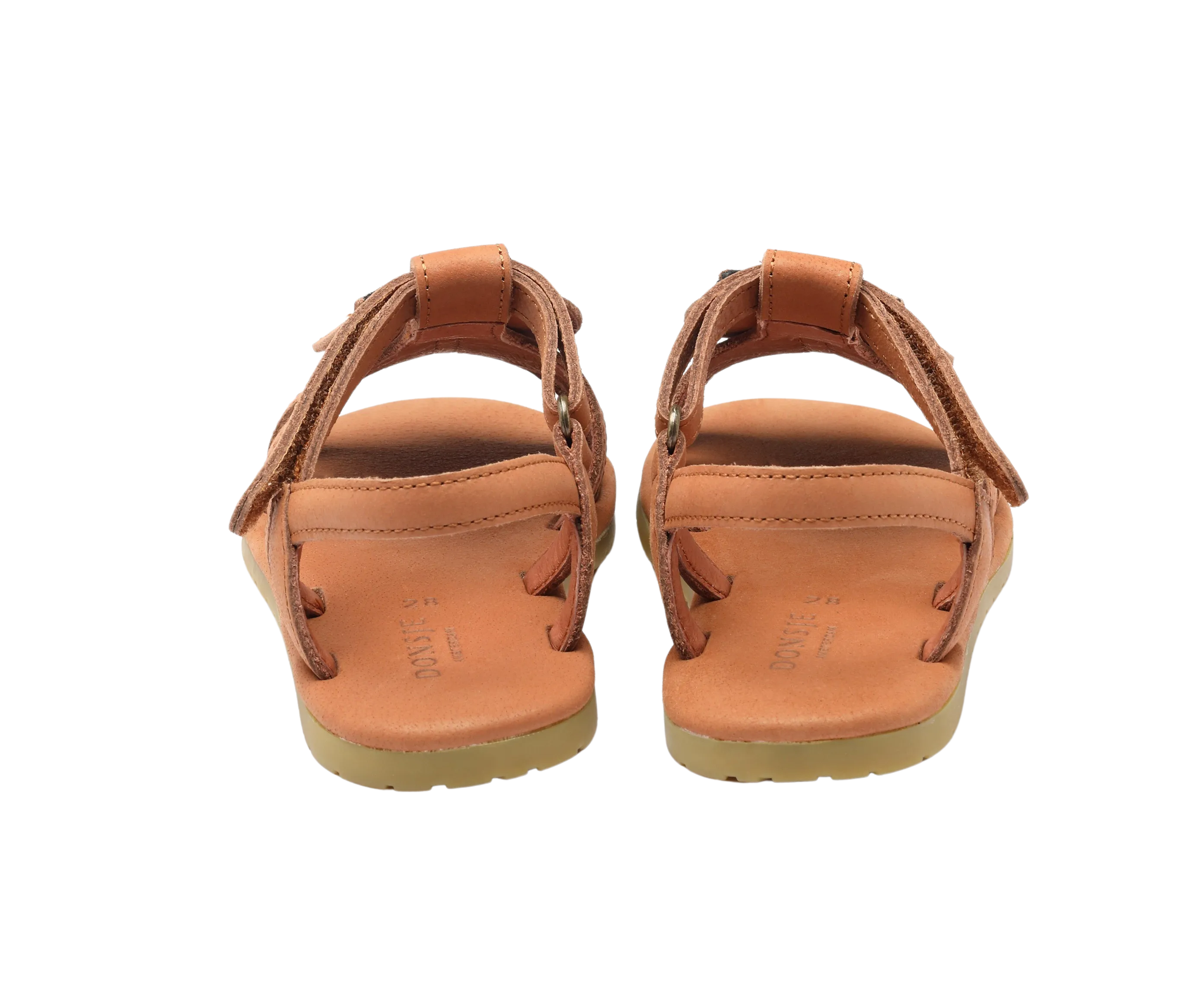 Iles Sky Sandals | Lady Bird | Walnut Leather