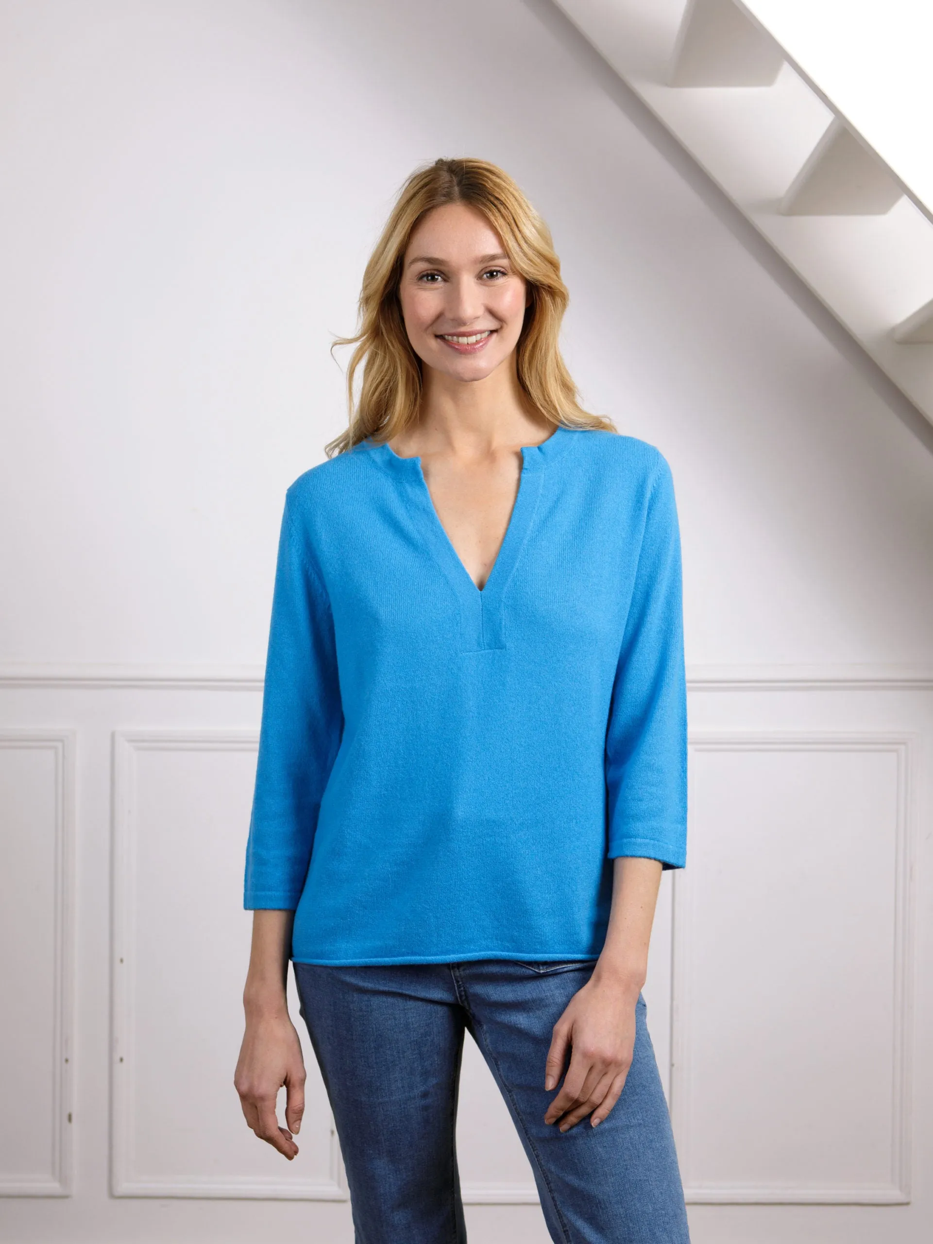 Indra V-Neck Sweater - More Colors