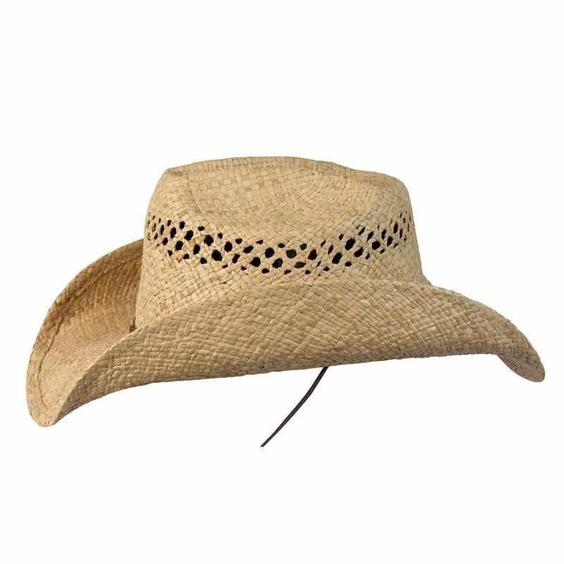 Jasper Raffia Western Hat