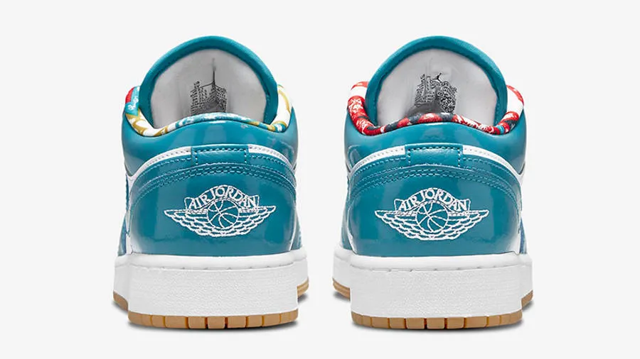 JORDAN 1 LOW LIGHT TEAL (GS)