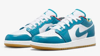 JORDAN 1 LOW LIGHT TEAL (GS)