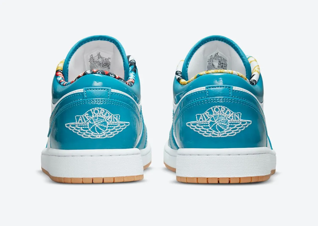 JORDAN 1 LOW LIGHT TEAL (M)