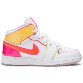 JORDAN 1 MID EDGE GLOW (GS)