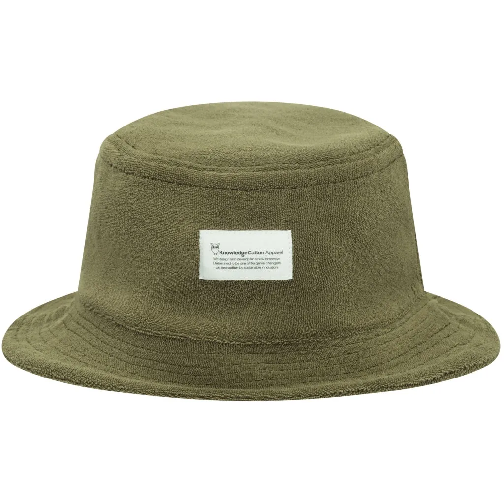 KCA 4210001 Terry bucket hat 1068 burned olive unisex