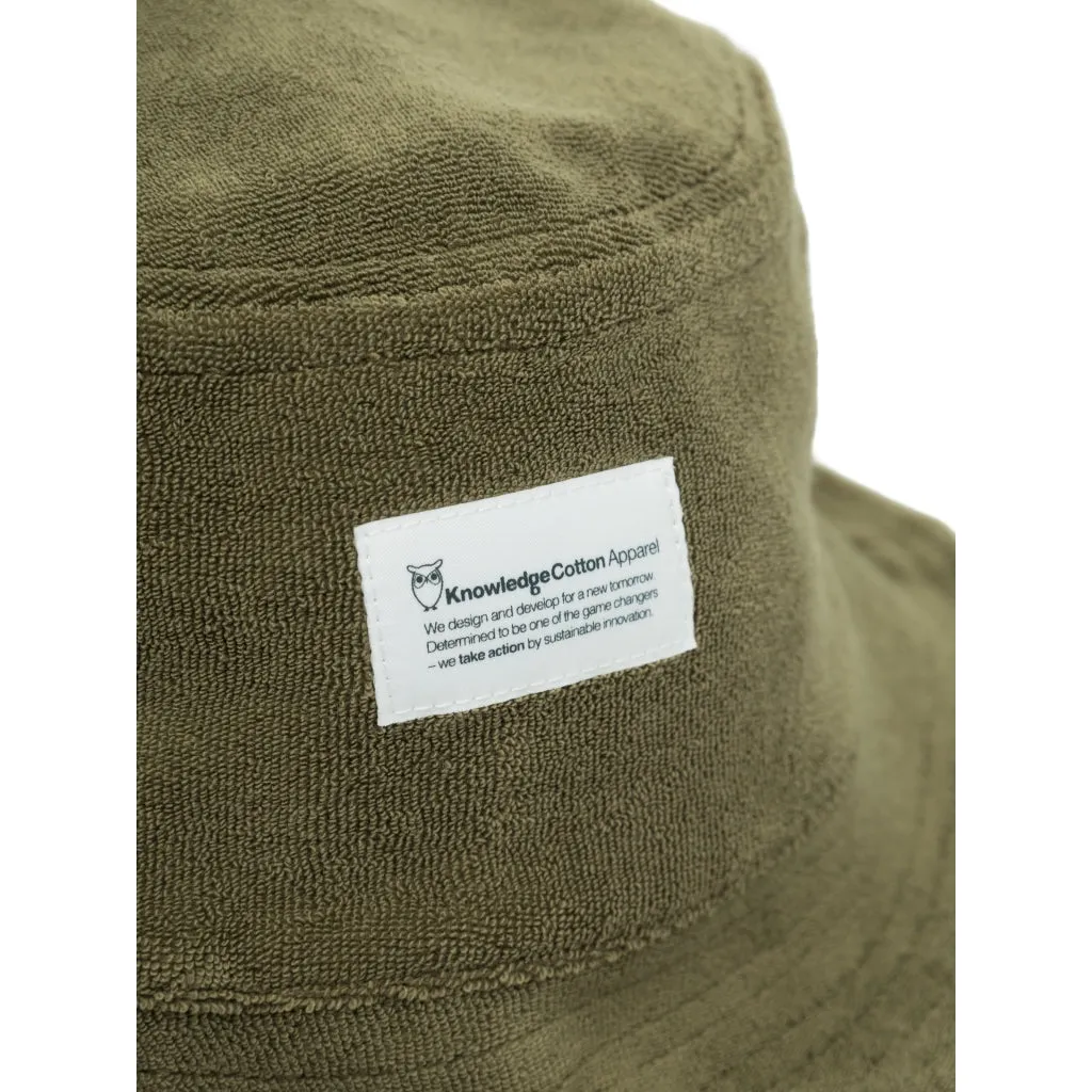 KCA 4210001 Terry bucket hat 1068 burned olive unisex