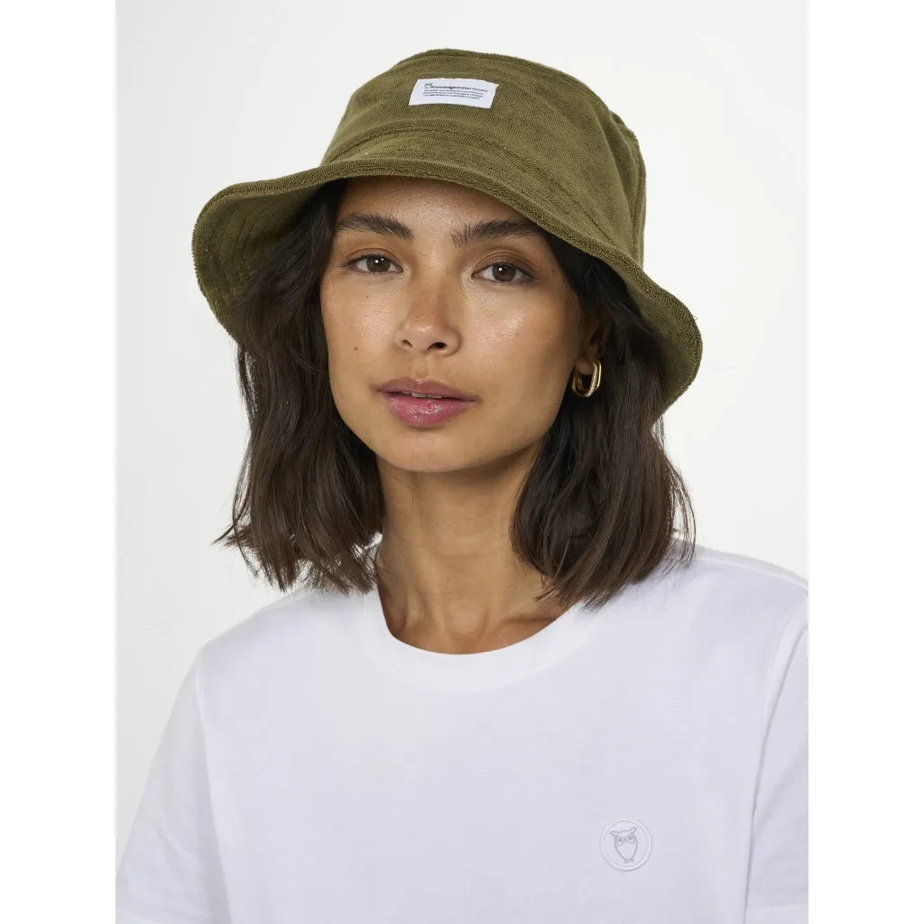 KCA 4210001 Terry bucket hat 1068 burned olive unisex