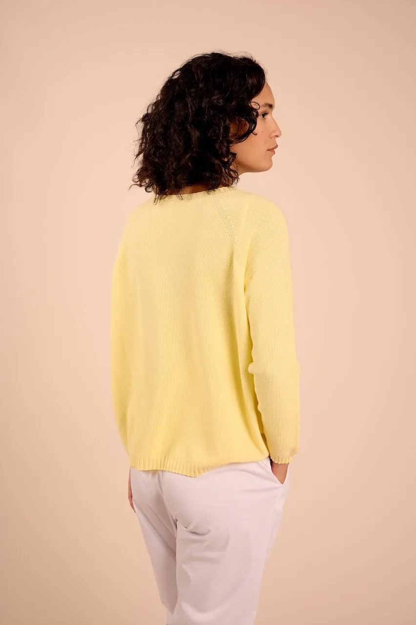 Knitted Cotton Pullover - More Colors