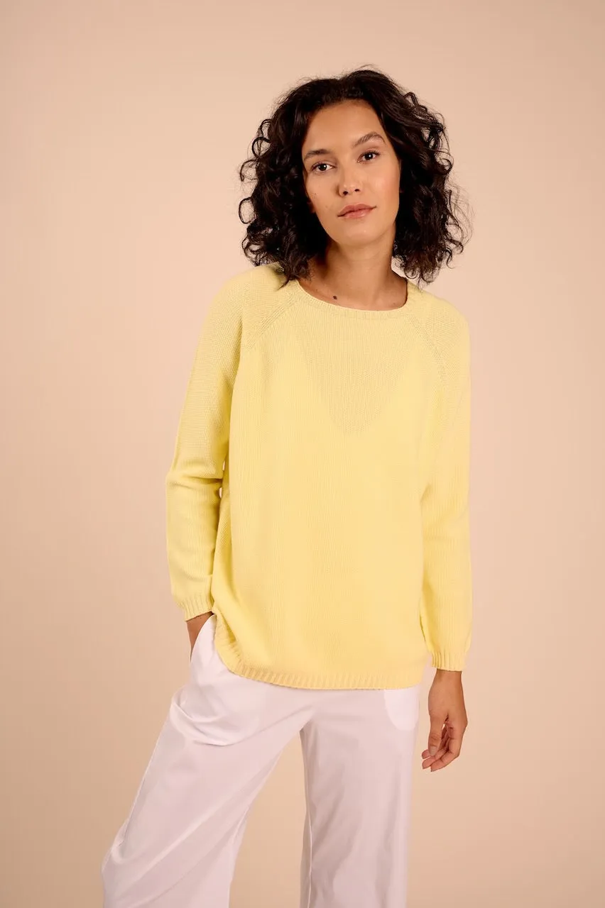 Knitted Cotton Pullover - More Colors