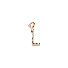 Letter L Pavé Charm