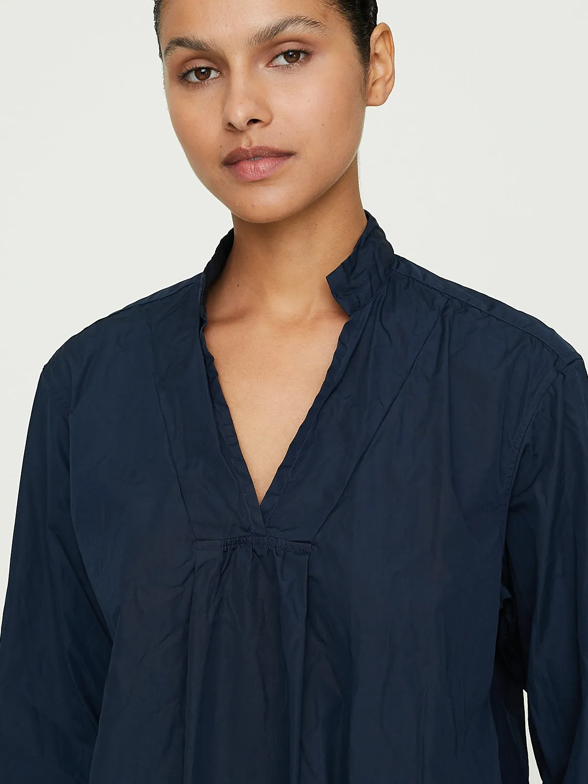 Long Sleeve Vera Shirt in Blue