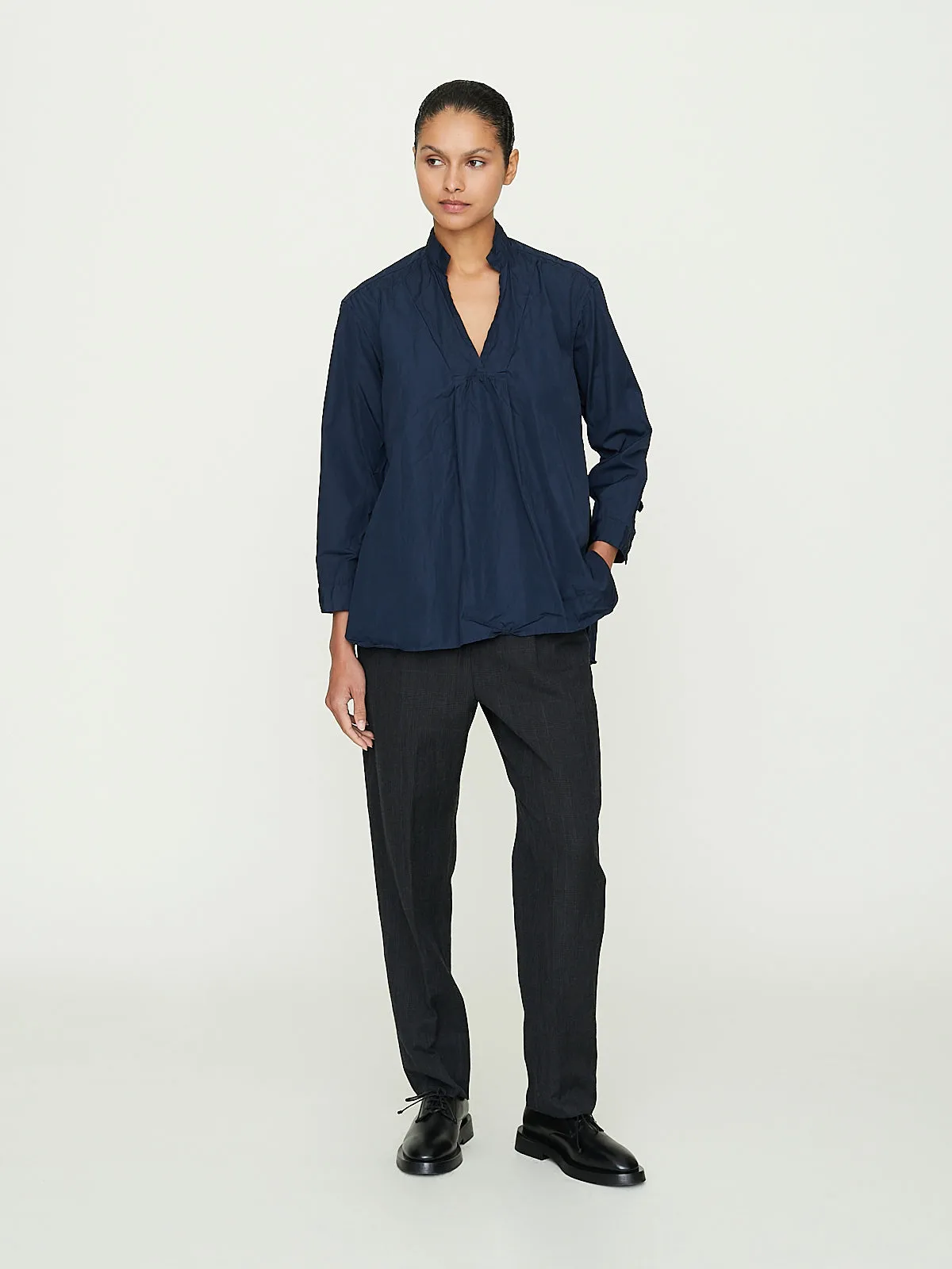 Long Sleeve Vera Shirt in Blue