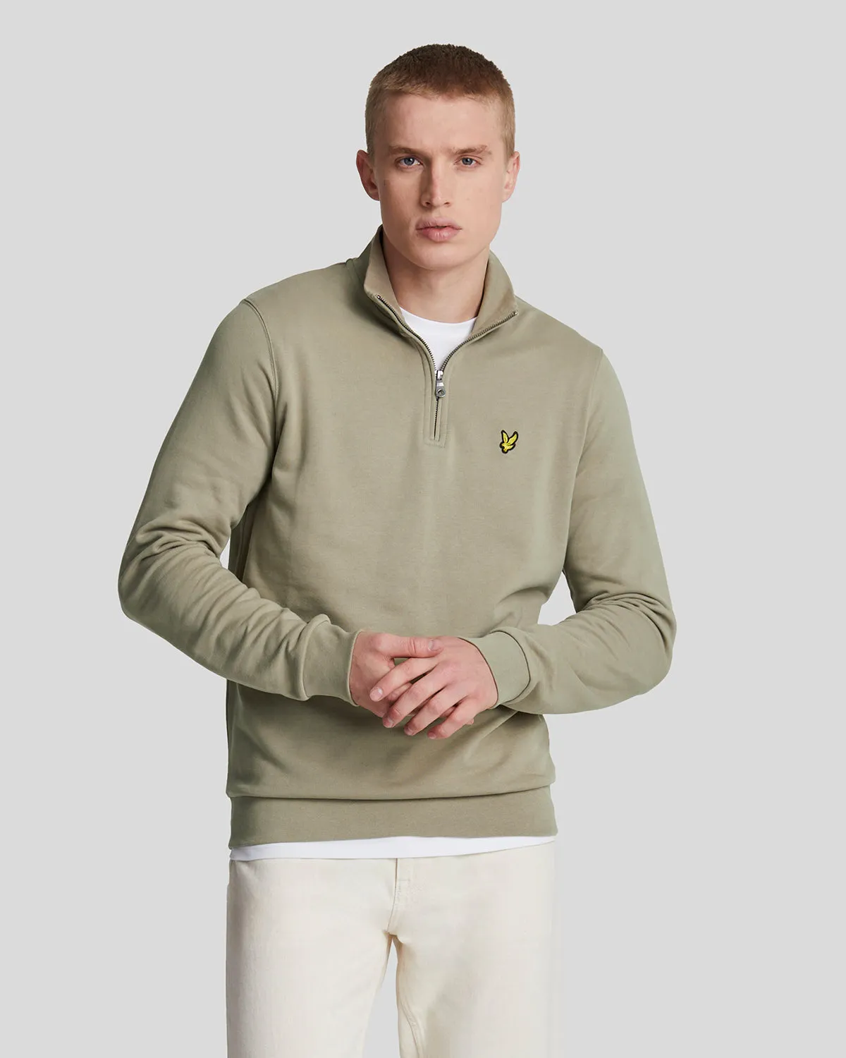 Loopback 1/4 Zip Sweatshirt