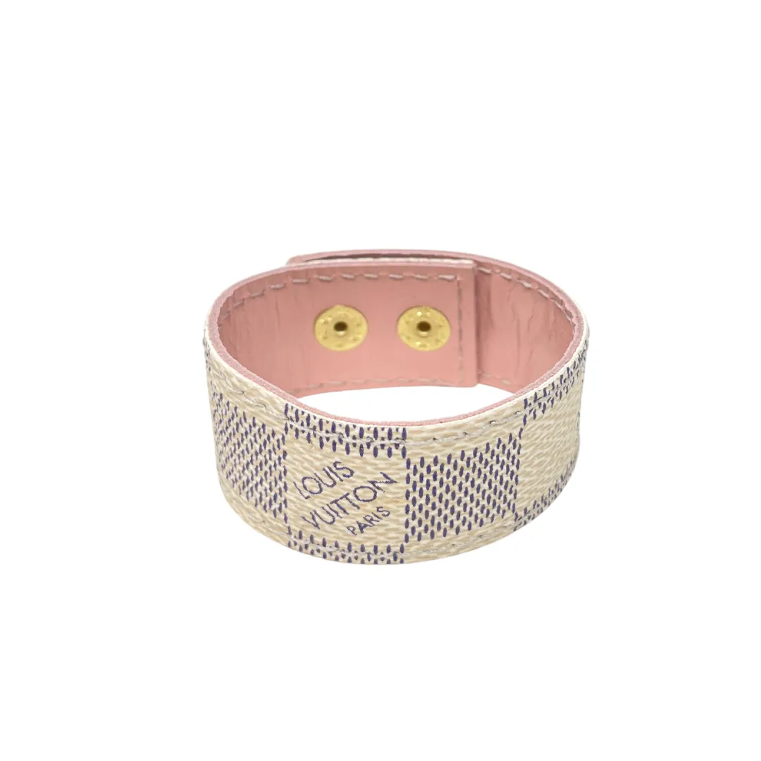 Louis Vuitton Luxury Repurposed Cuff Bracelet