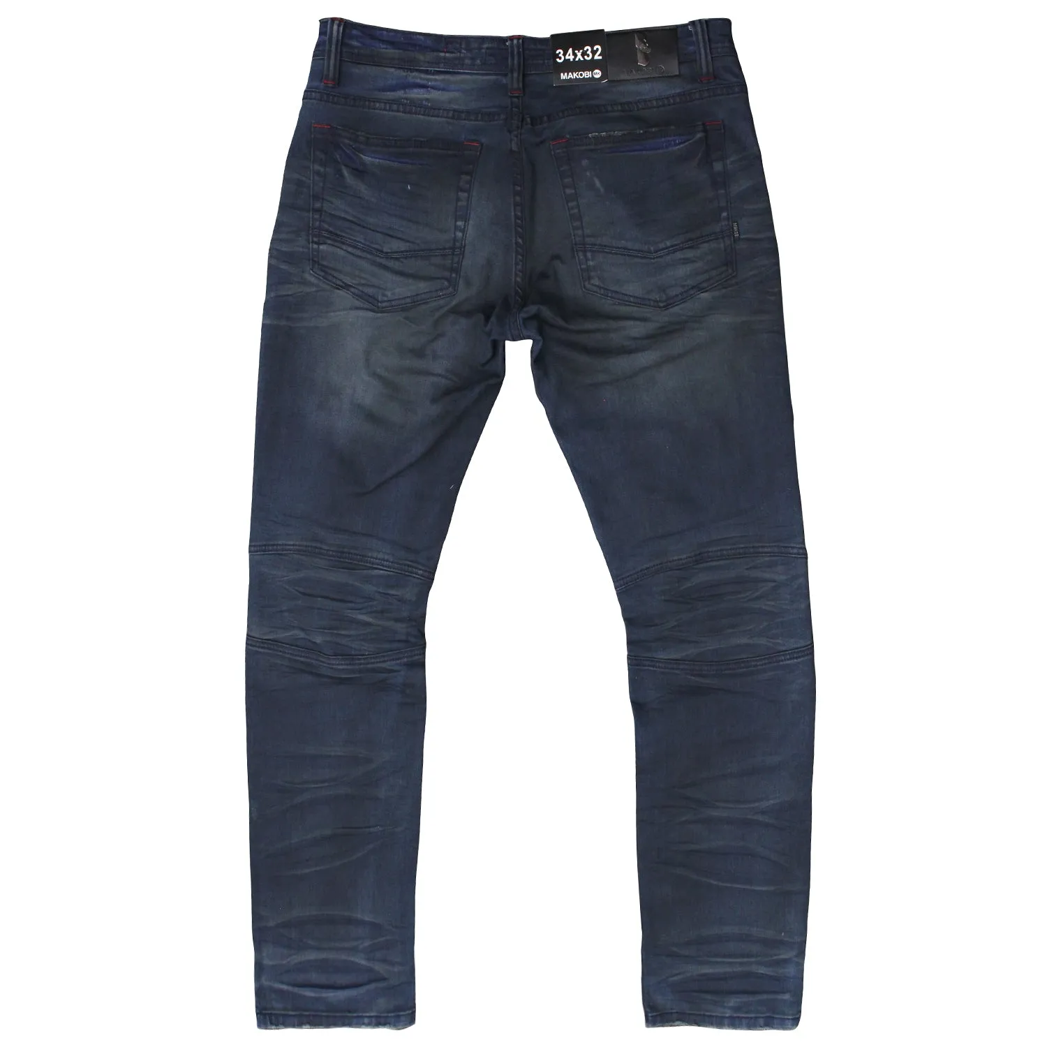 M1785 Makobi Atrani Denim Jeans - Navy