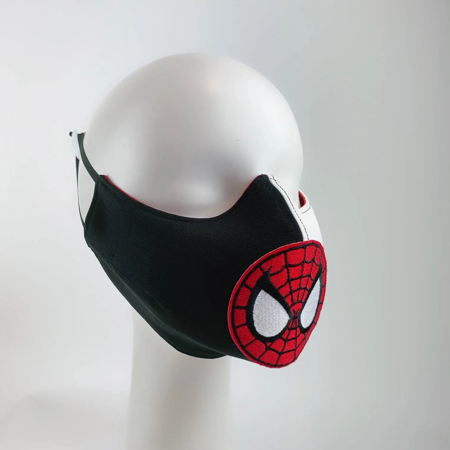 Mask 4 Protect Face Mask Spider Man Contrast Black & White